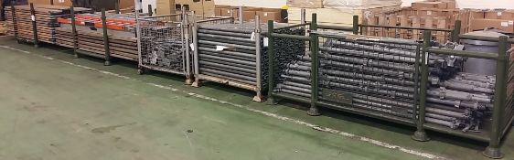 Scaffolding assembly - poles, ladders, boards