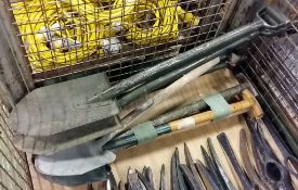 Spades, Pick axe handles & heads