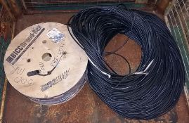 2x Reels of cable (unknown length)