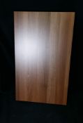 1 x Laufen Walnut Shelf 84cm x 54.5cm & 2 x Laufen Beech Washtop 76cm x 50cm