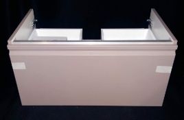 2 x Laufen Single Drawer Undersink Vanity Unit 67cm W x 45cm D x 39.5cm H