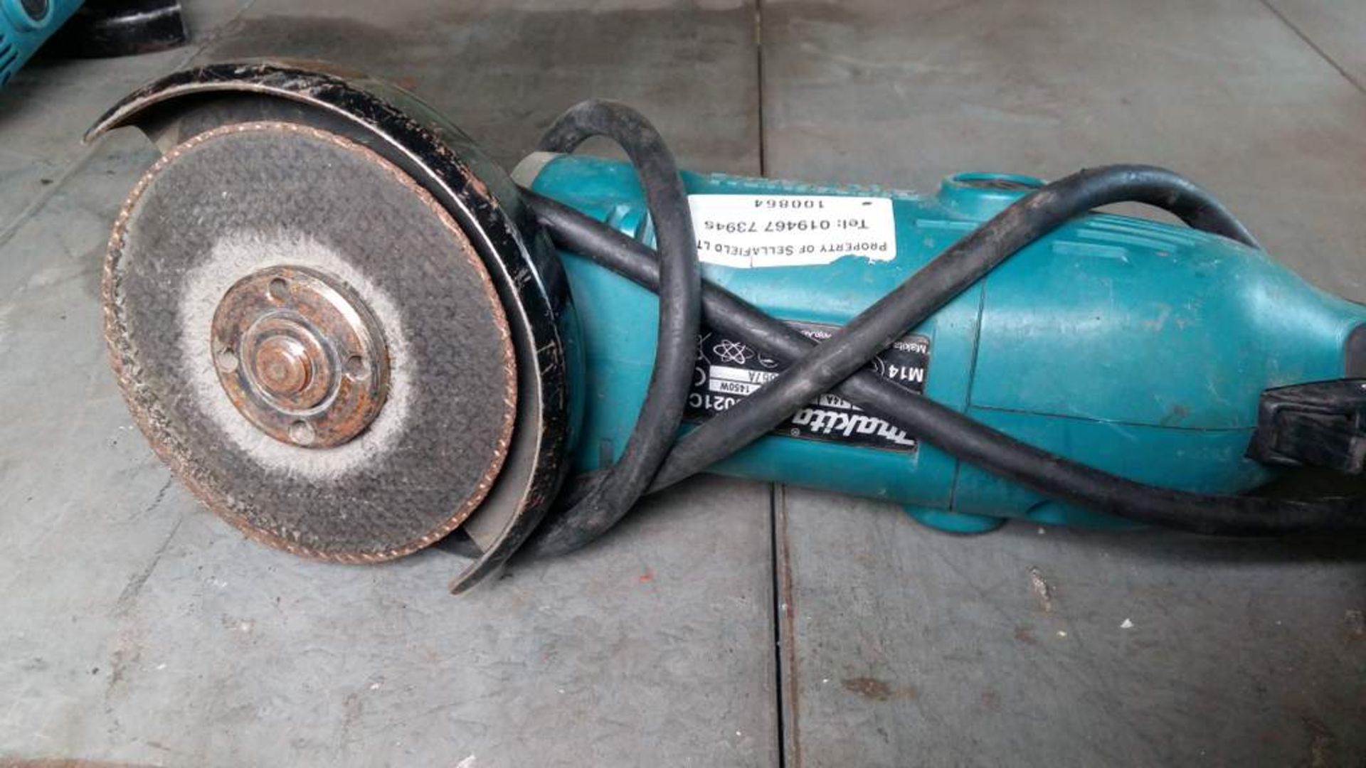 Makita disc grinder GA5021C - 110v - Image 3 of 3