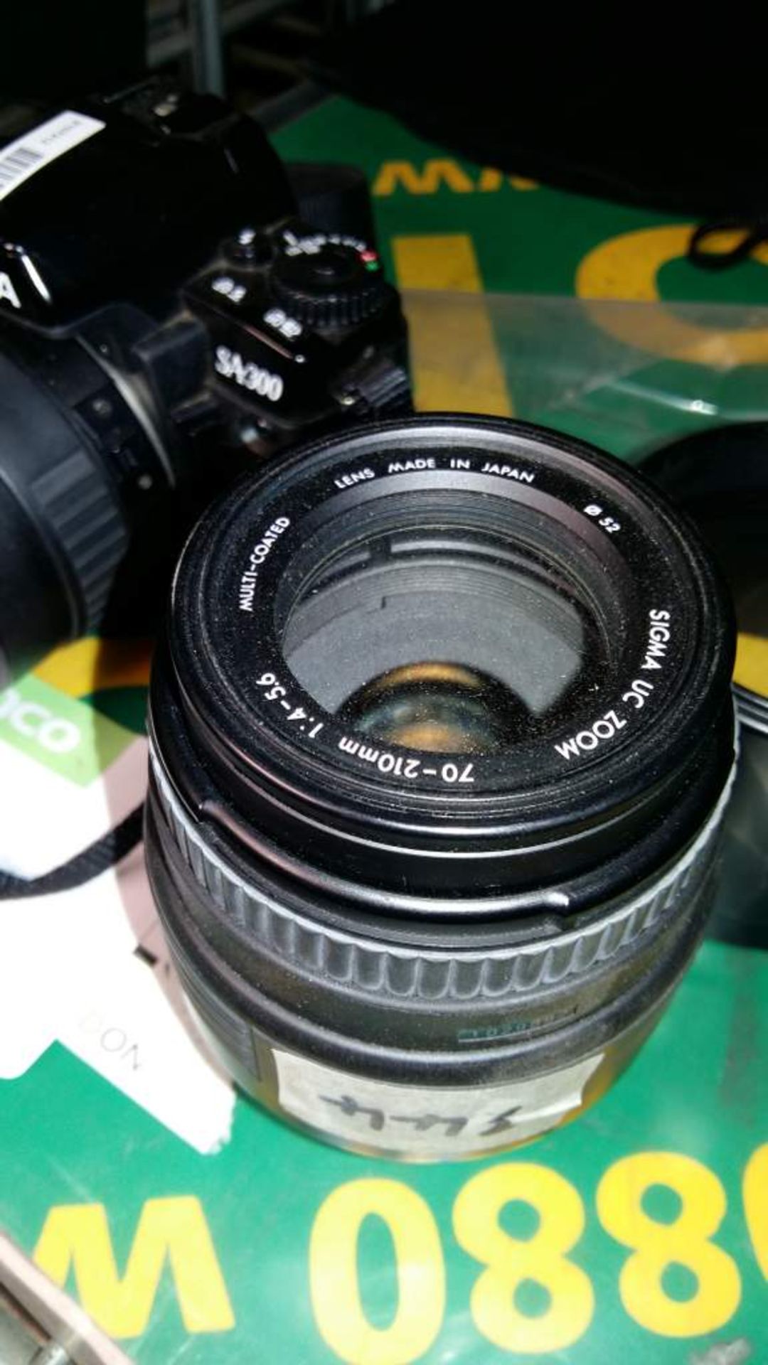 Sigma SA-300 camera, 35-80mm lens, 70-210mm lens - Image 4 of 4