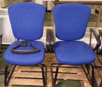 2x Office chairs