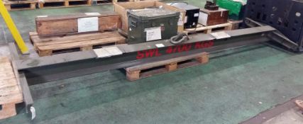 SWL 4700kg lifting beam & chain + shackle