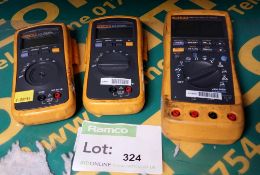 3x Fluke multi meter