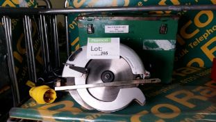 Hitachi disc cutter 110v - C&U