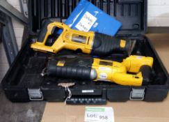 Dewalt DW008 & DC315 Reciprocating Saws