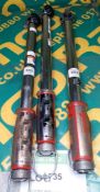 3x Norbar torque wrench