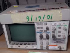 Hewlett Packard oscilloscope 54600B 100Mhz