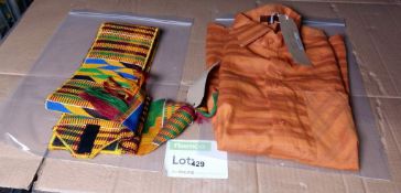 Aarong XXL mens shirt and decorative sash