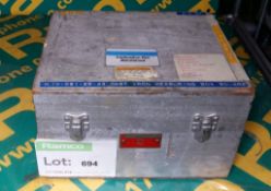 Cast iron measuring box square