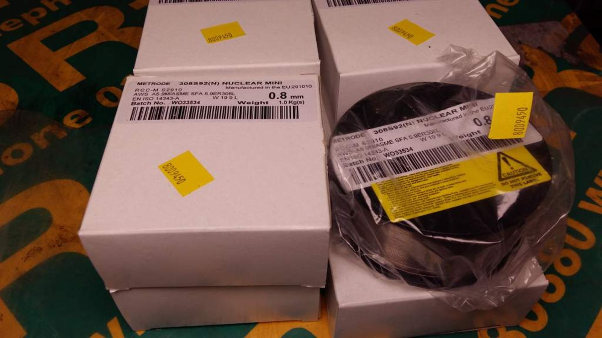 Metrode welding wire 308S92(N) nuclear mini - 0.8mm - W 19.9 L - 8 reels - Image 2 of 2