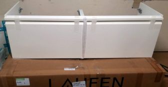 2 x Laufen Undersink Vanity Units 126cm W x 45.5cm D x 40cm H