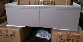 3 x Laufen Undersink Vanity Units - 2 Drawer 122cm W x 45cm D x 40cm H