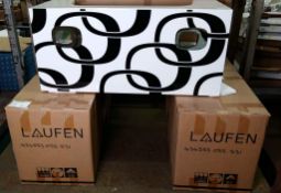 3 x Laufen Undersink Vanity Units 100cm W x 40cm D x 45cm H