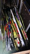 Cross country skis - Germina, Fischer, Poles