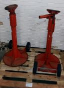 2x Ecoa 23,000kg stands