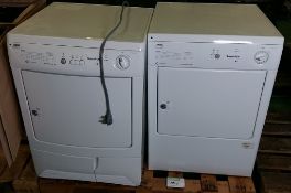 Zanussi TD 4213W dryer, Zanussi TC 7103W dryer