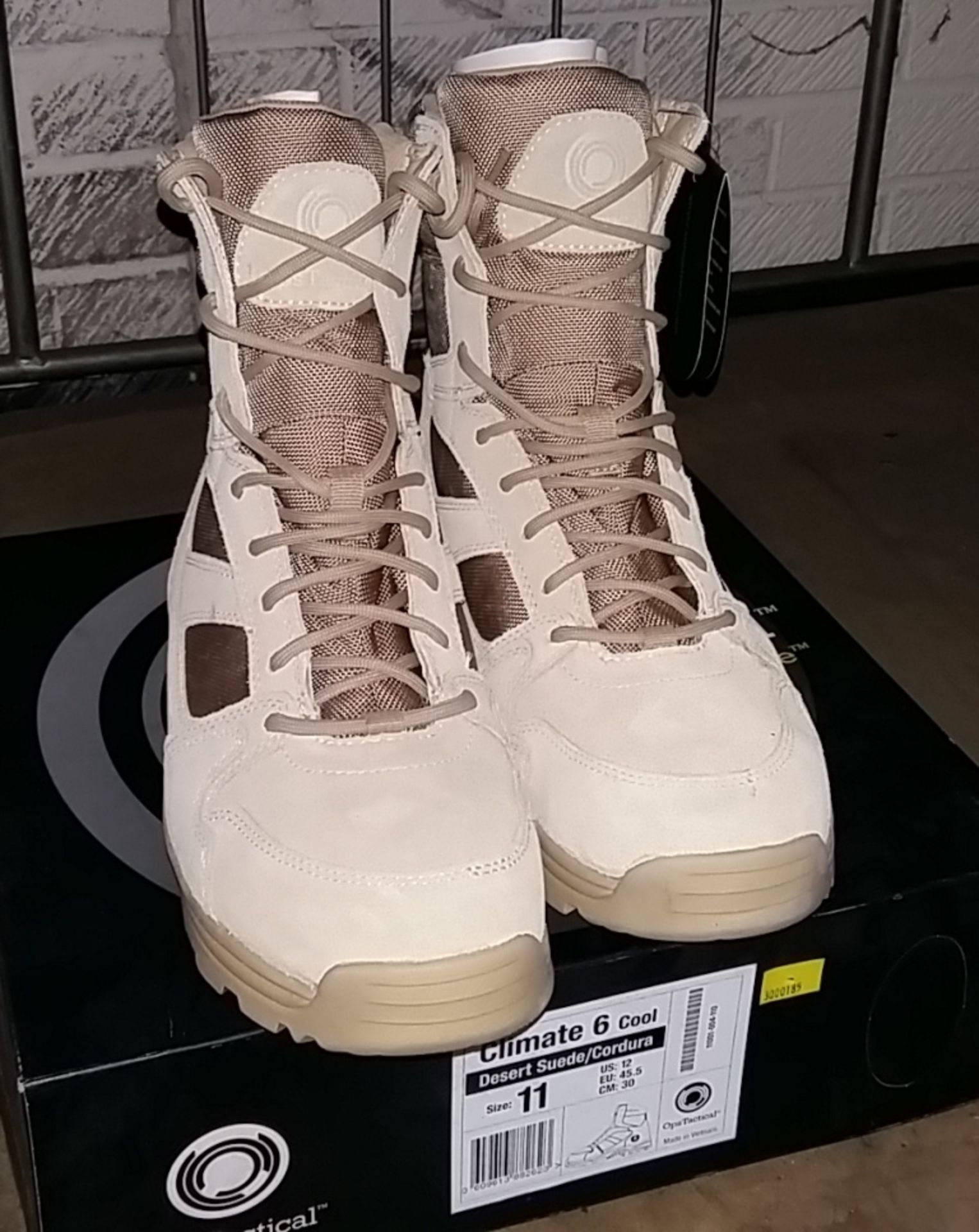 OPs Tactical climate cool 6 tan books size 11