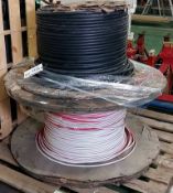 2x Reels of cable