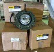 6x GEC ZA 202 / 6B Taxiway lights