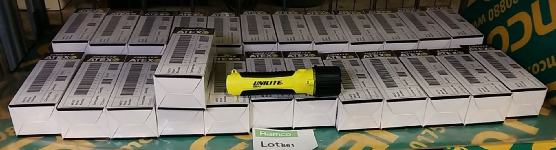 25x Unilite ATEX EX LED torches