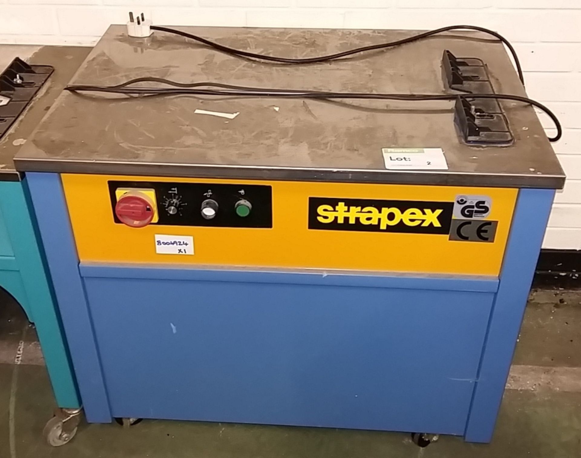 Strapex Minimat box strapping machine