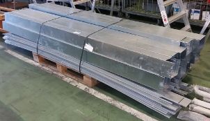 33x Metal trunking sheets