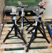 4x Pro Jack axle stands