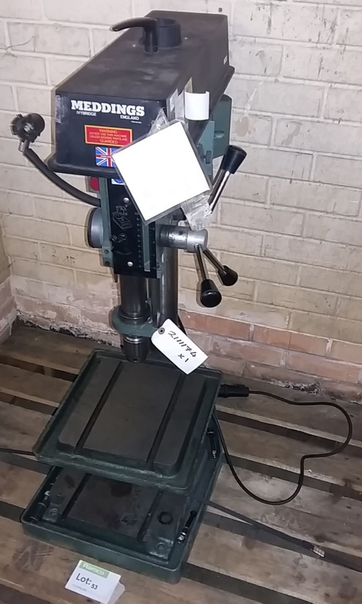 Meddings L2/B pillar drill