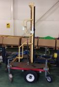 Wilmat bespoke battery lifting trolley