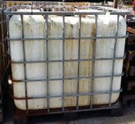1000Ltr ICB container in frame