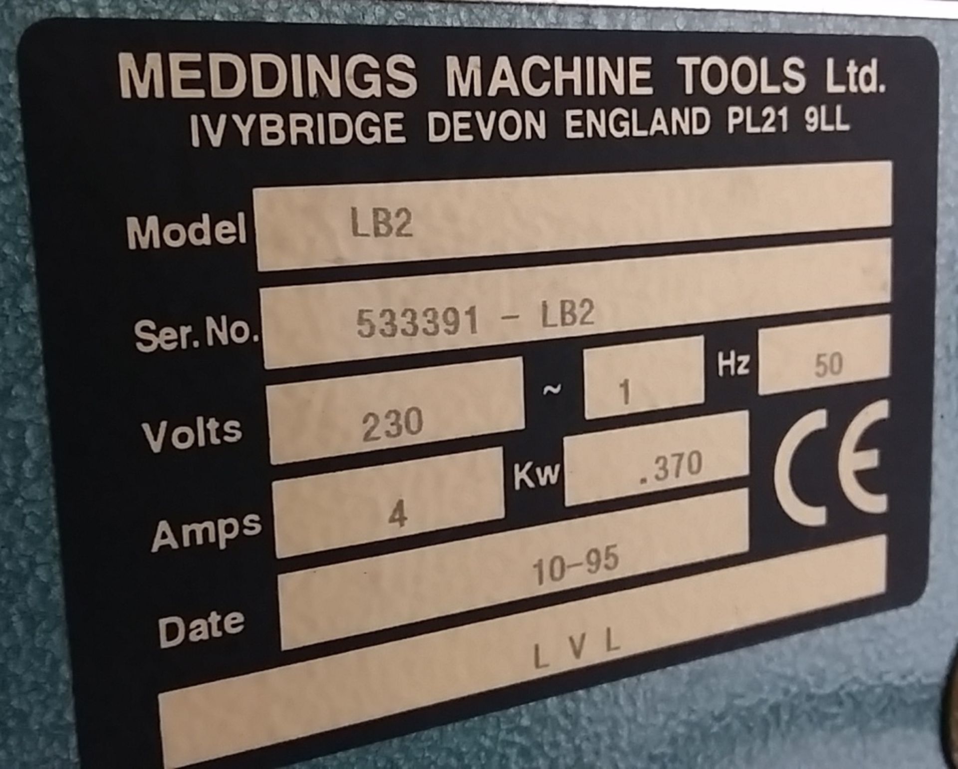 Meddings LB2 bench drill (as spares) - Image 3 of 3