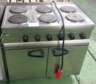 Lincat 6 burner cooker