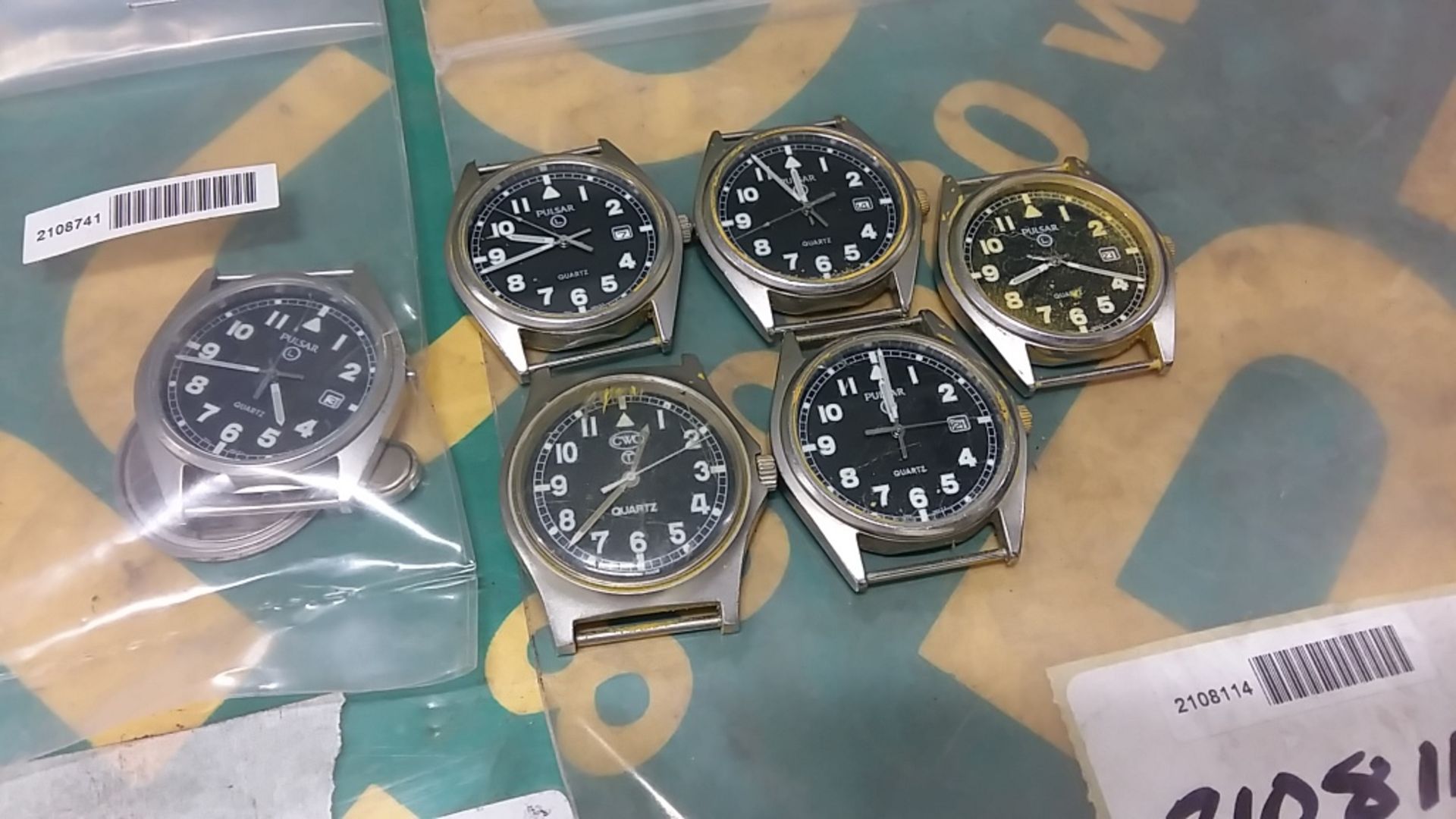 6x watches (as spares)