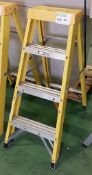 3 step + platform step ladder