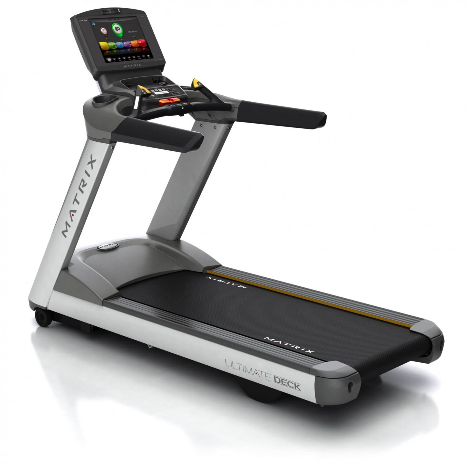 Matrix treadmill with active console Model: T7xe - Max user weight 182kg - 240v