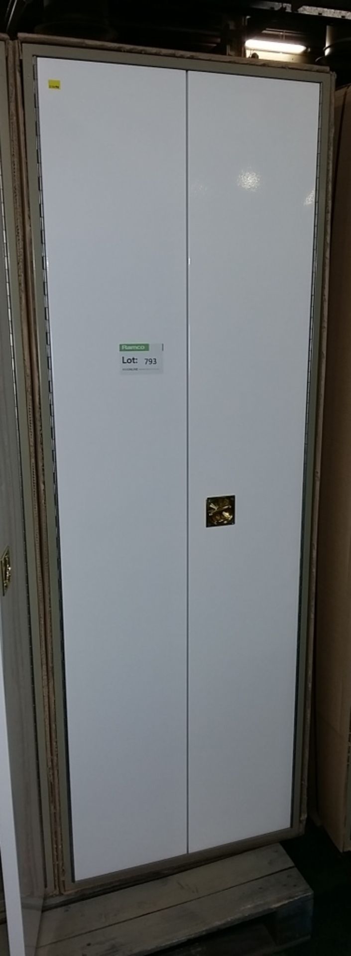 2 door metal wardrobe cabinet