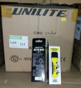 Unilte Atex LED ATEX-FL4 torches x50