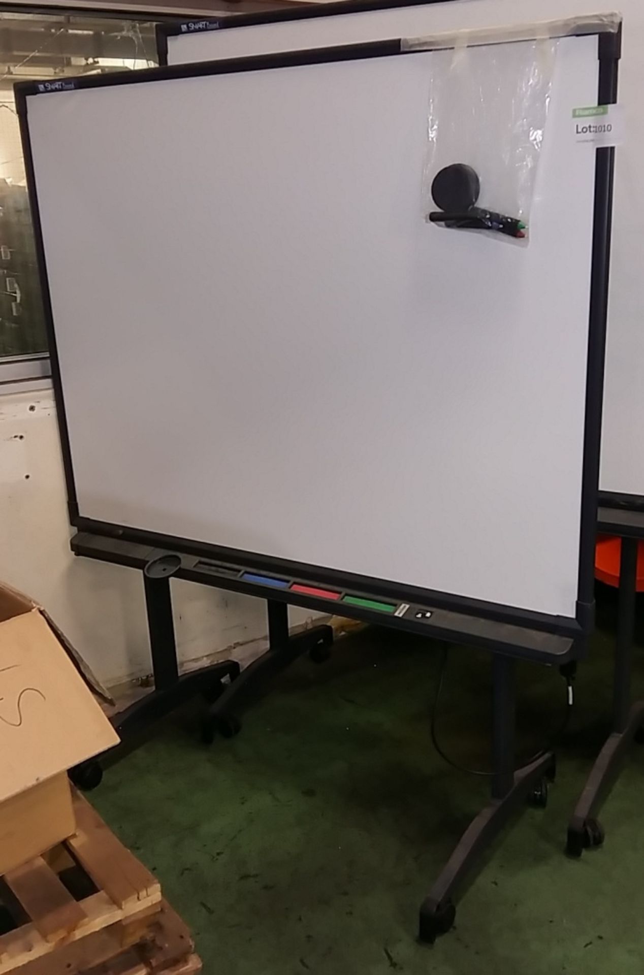 Smart board with pens and eraser