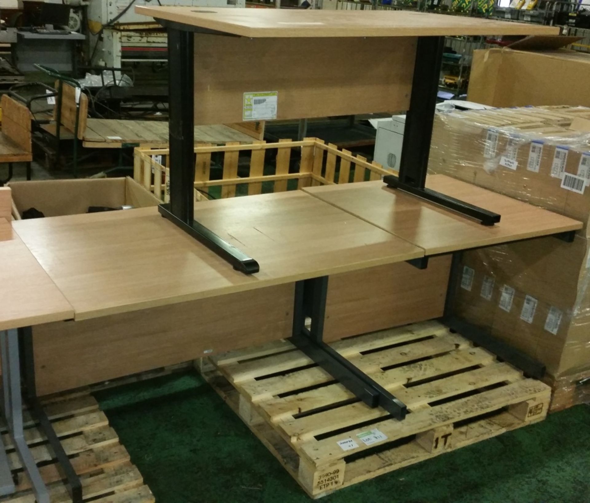 Disassembled desks - Image 2 of 2