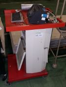 Oliver IGD Advanced 5 Gas analyser P550 diagnostic trolley