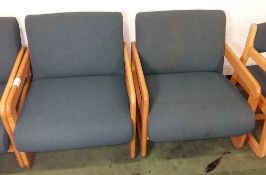 2x Reception chairs