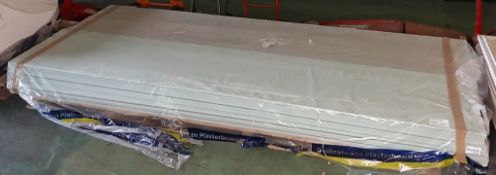 20x Plasterboard panels - 3000mm x 598mm x19mm - Gyproc Core Board
