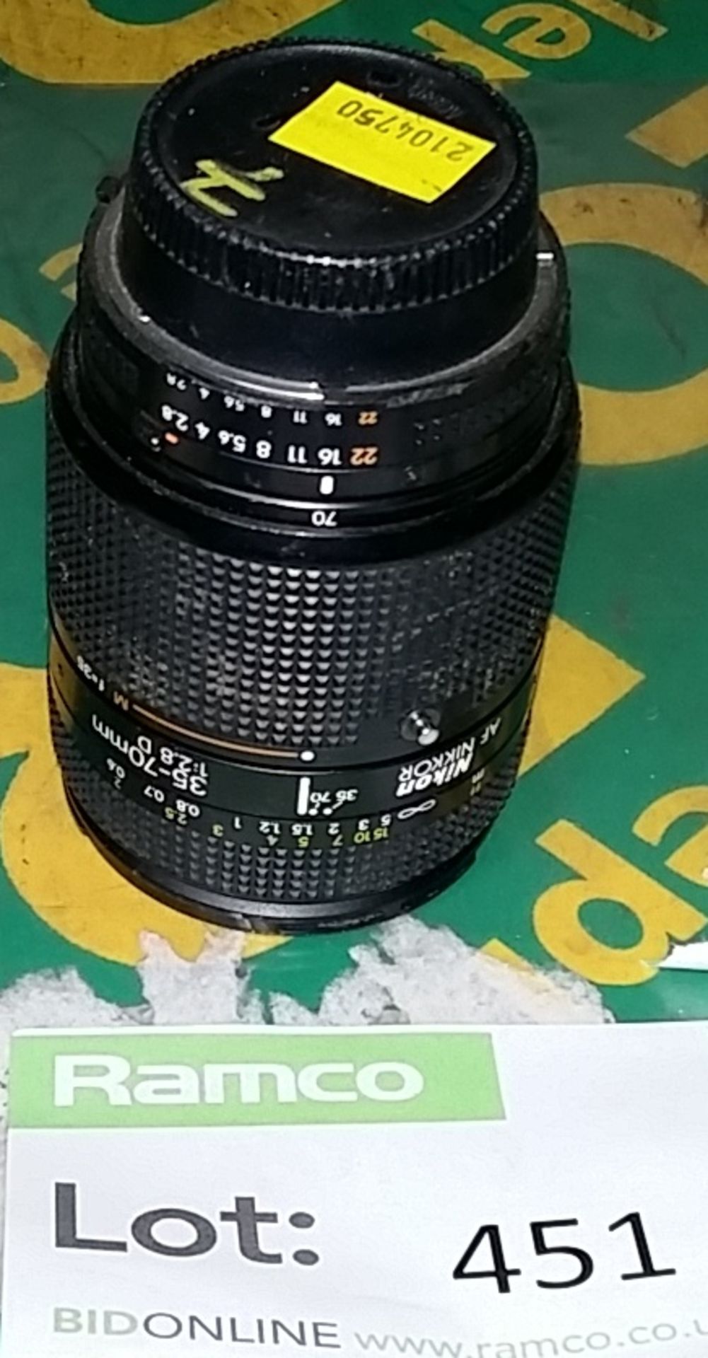 Nikon Nikkor 35-70mm 1:2.8D lens