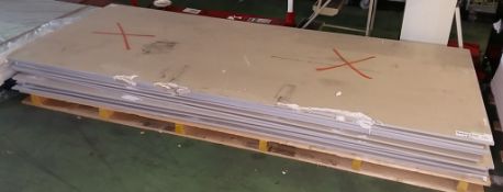 17x Plasterboard panels - 3000mm x 1200mm x15mm - Gyproc Soundbloc