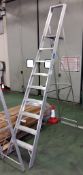 8 step + platform step ladders