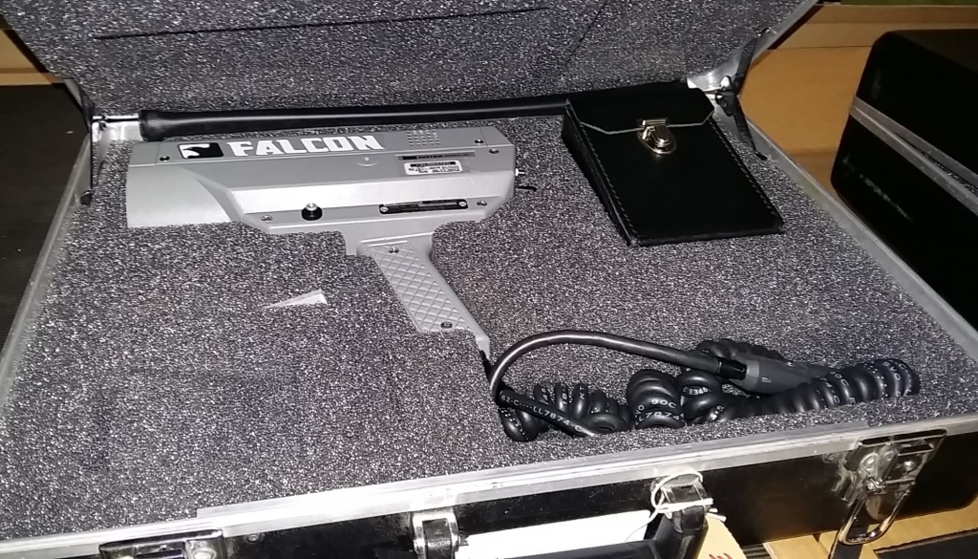 Kustoms Signals inc. Falcon FCC ID IVQ5 speed gun in carry case