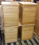 4x 2 Drawer cabinets